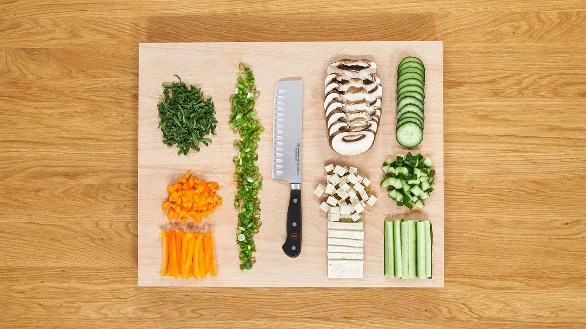 Classic Nakiri with Hollow Edge 17 cm | 7 inch