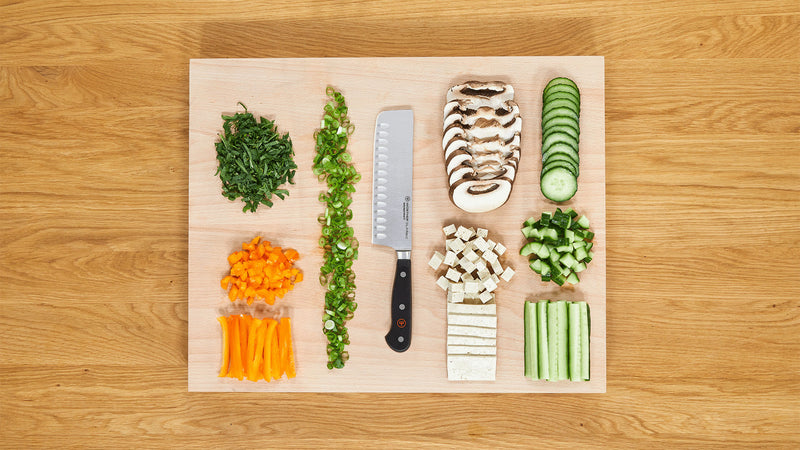 Classic Nakiri with Hollow Edge 17 cm | 7 inch