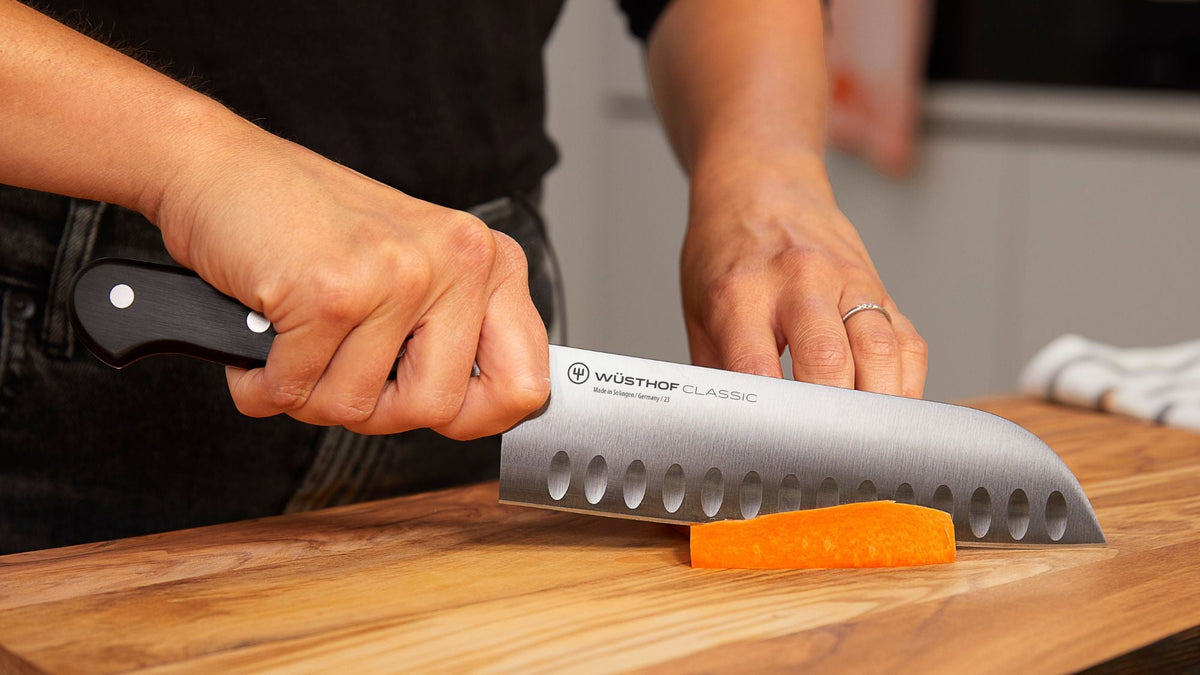WÜSTHOF Classic 7 Hollow Edge Santoku"