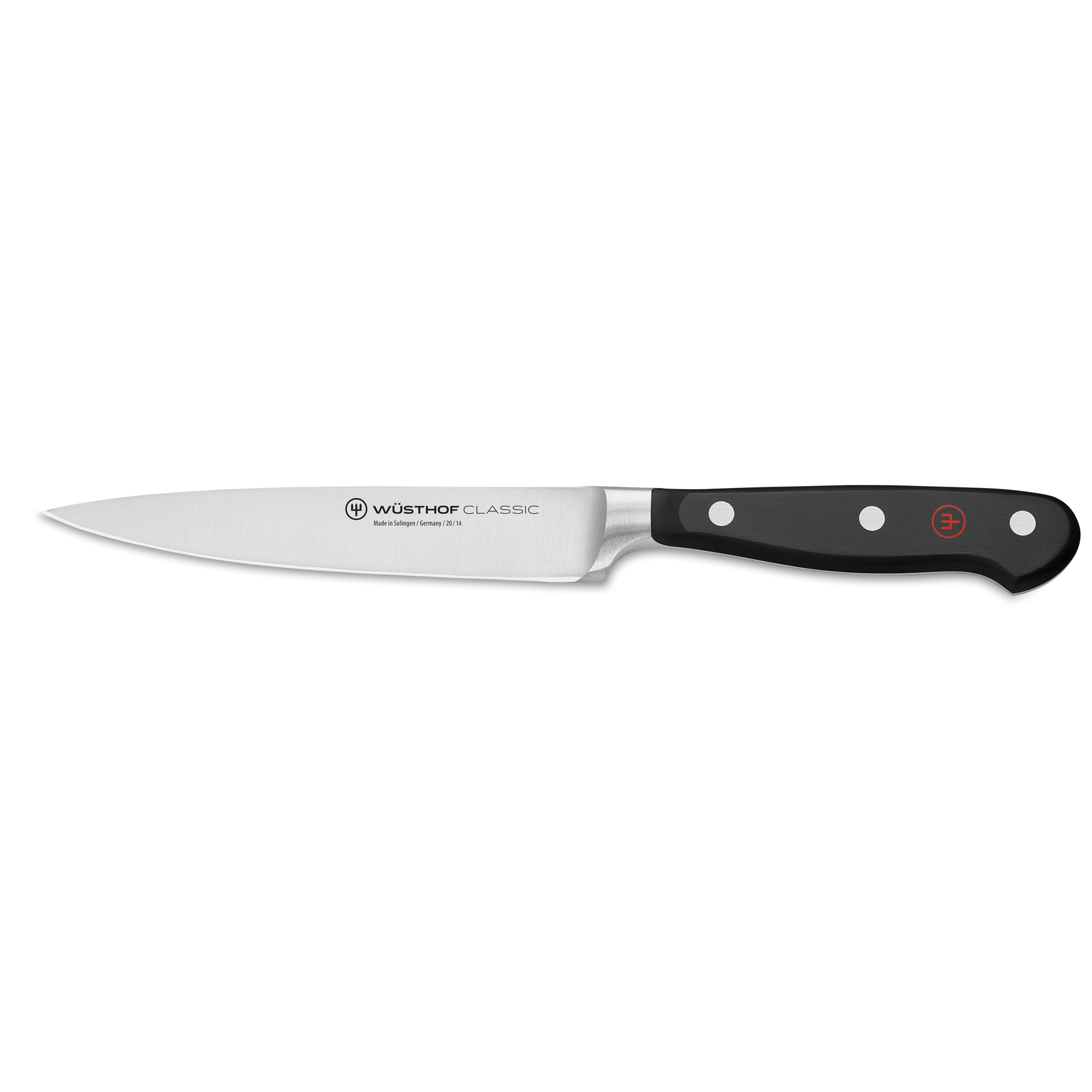 Serrated Bread Knife HENCKELS Classic Precision 5-inch Serrated Utility Knife - German Stainless Steel Tomato & Kitchen Knife Spyderco Knife