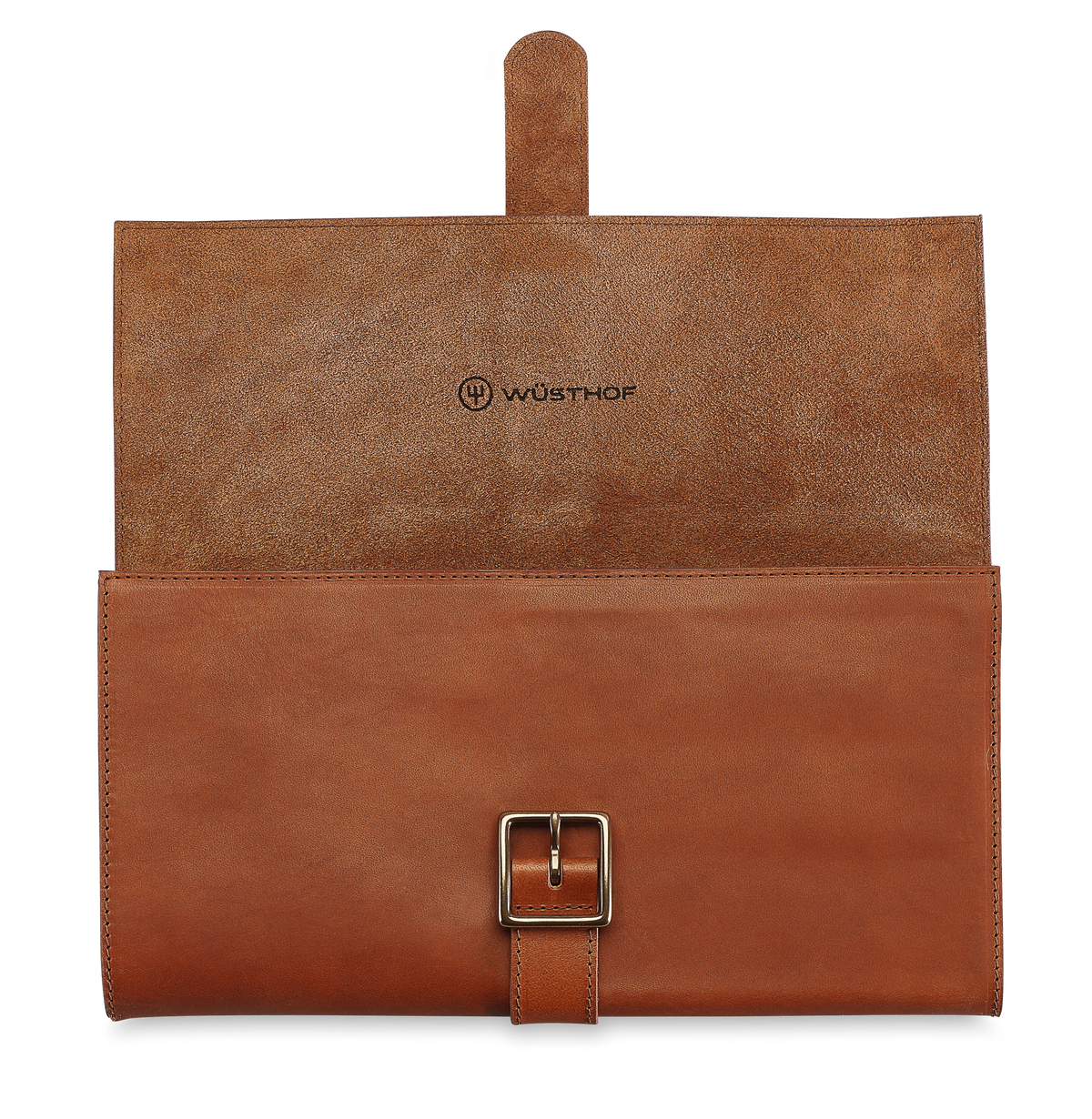 Ikon Selection 6-piece Steak Knife Set with Leather Knife Roll