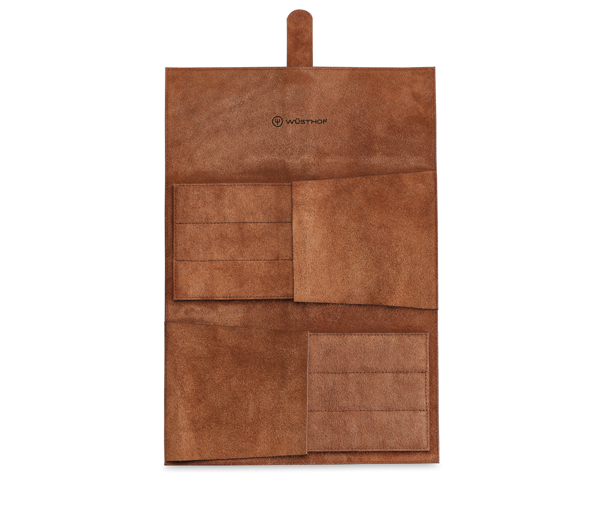 Ikon Selection 6-piece Steak Knife Set with Leather Knife Roll