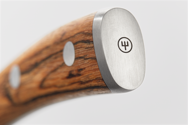 Ikon Selection 6-piece Steak Knife Set with Leather Knife Roll