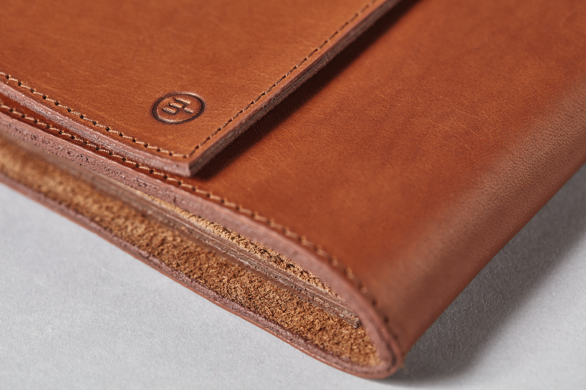 Ikon Selection 6-piece Steak Knife Set with Leather Knife Roll