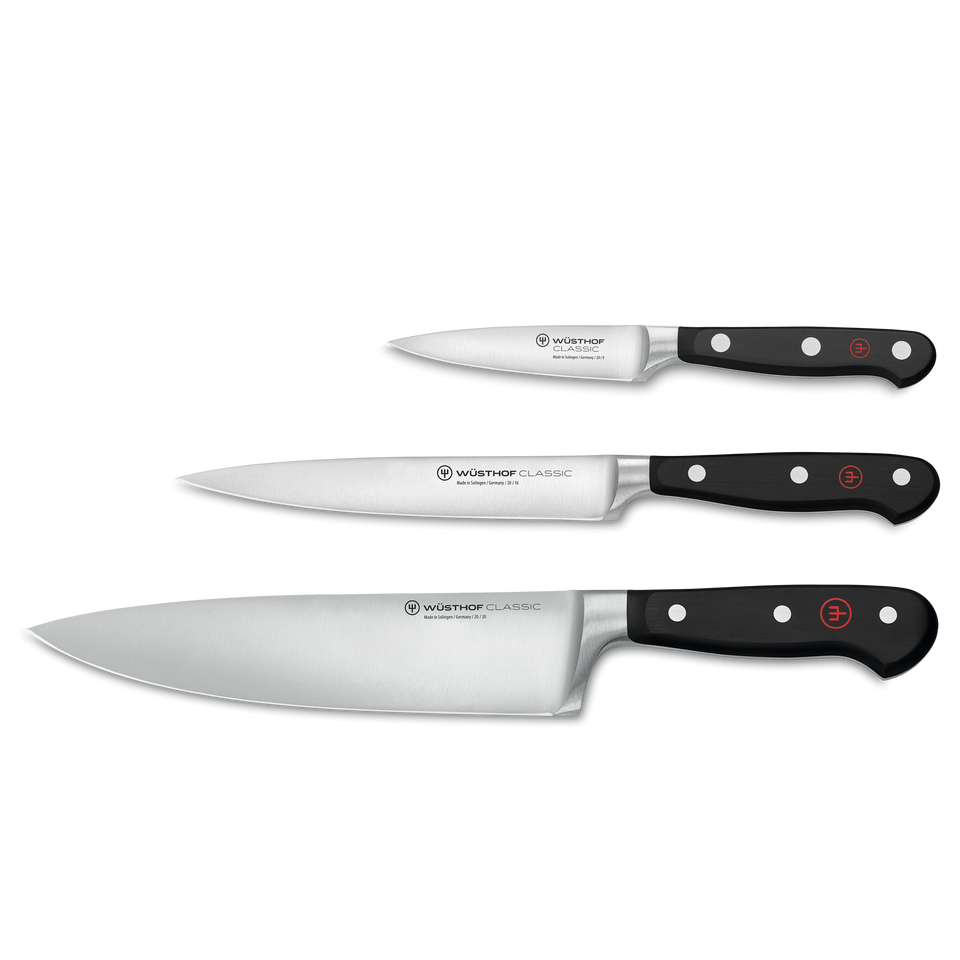 Classic 3-piece Chef's Knife Set