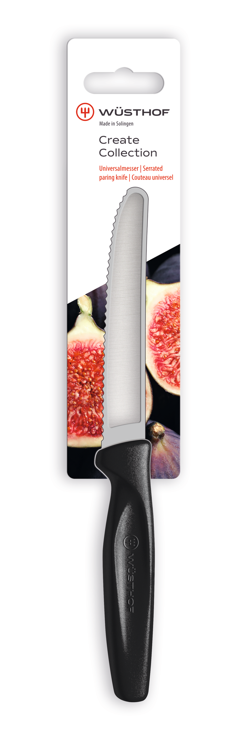 Create-Collection Serrated paring knife 10 cm | 4 inch