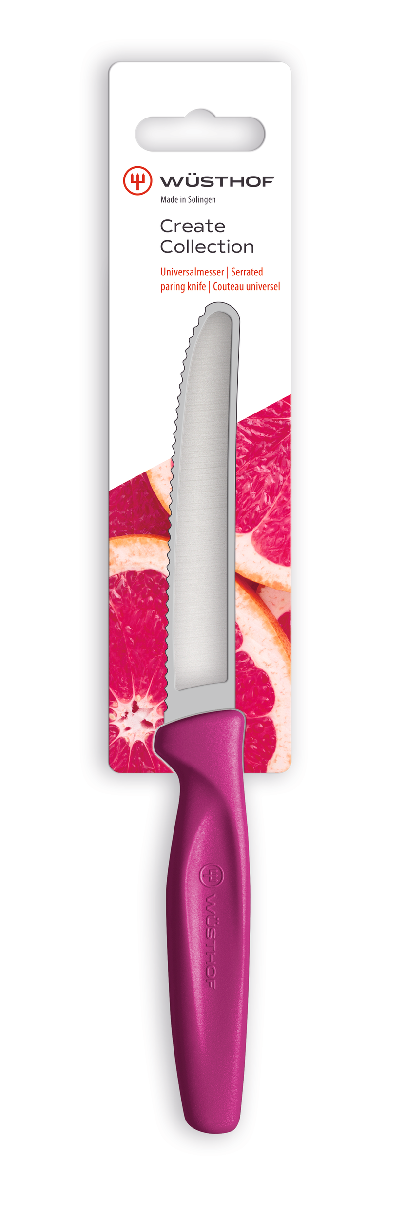 Create-Collection Serrated paring knife 10 cm | 4 inch