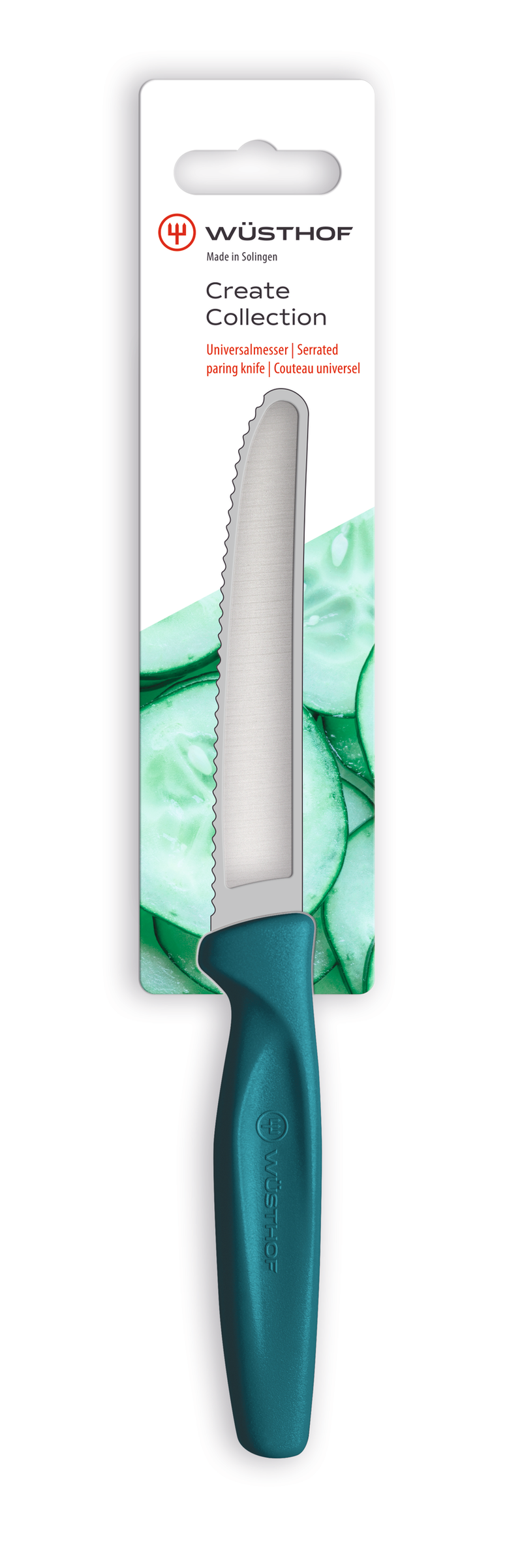 Create-Collection Serrated paring knife 10 cm | 4 inch