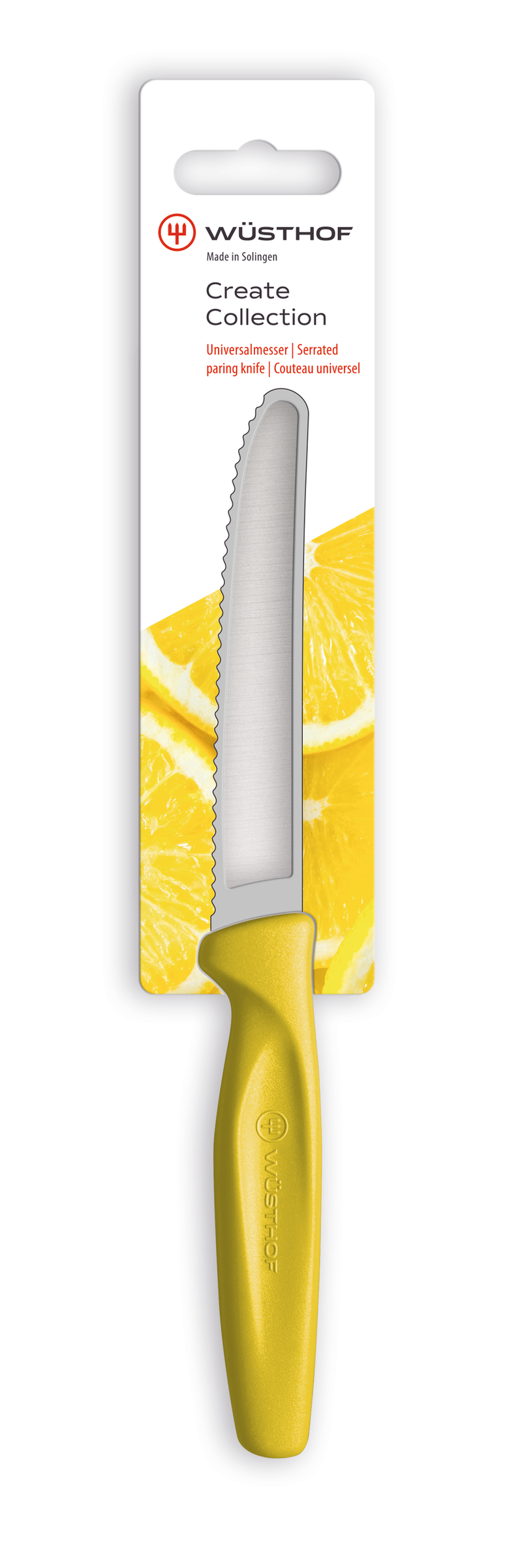 Create-Collection Serrated paring knife 10 cm | 4 inch