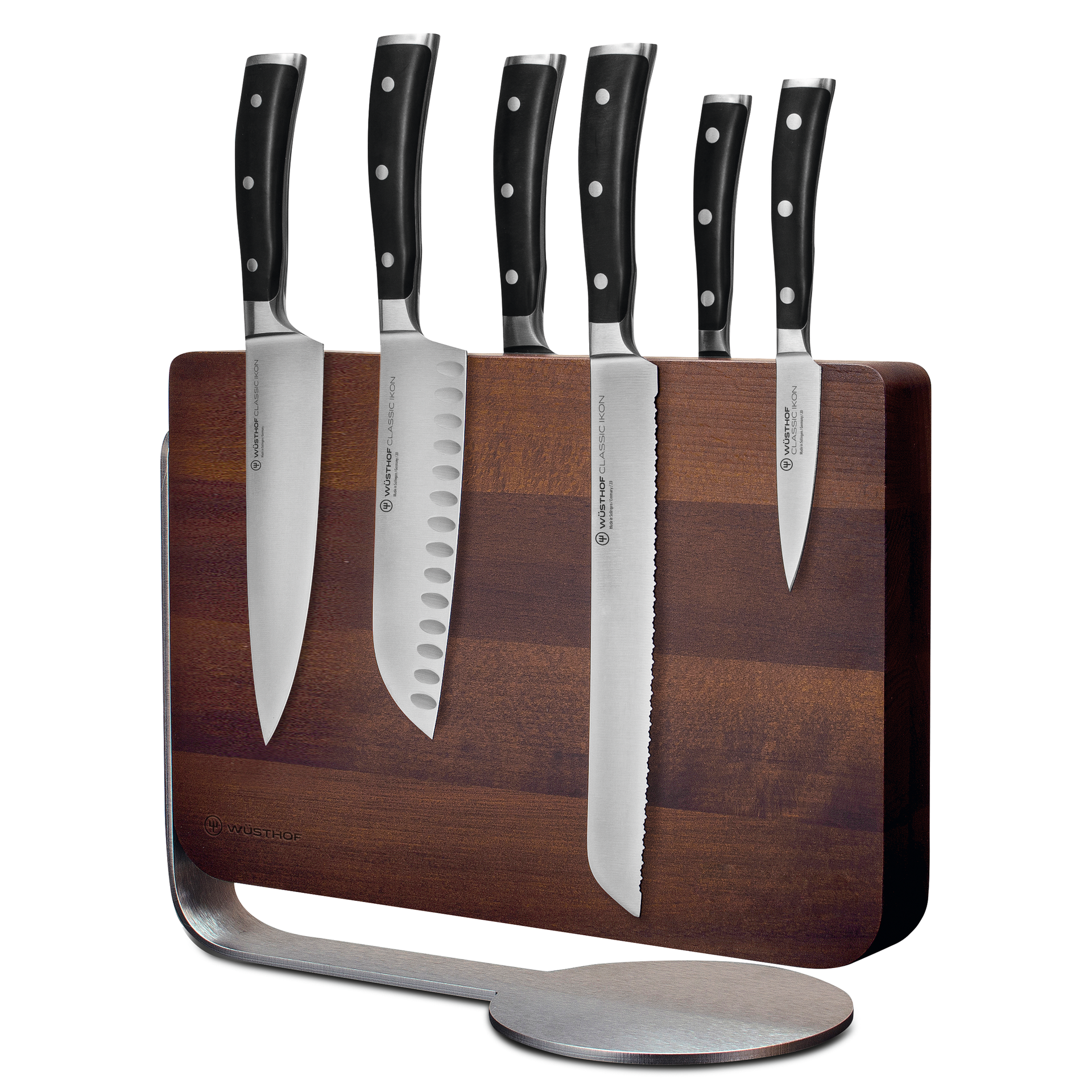 Classic Ikon 7-Piece Magnetic Knife Block Set
