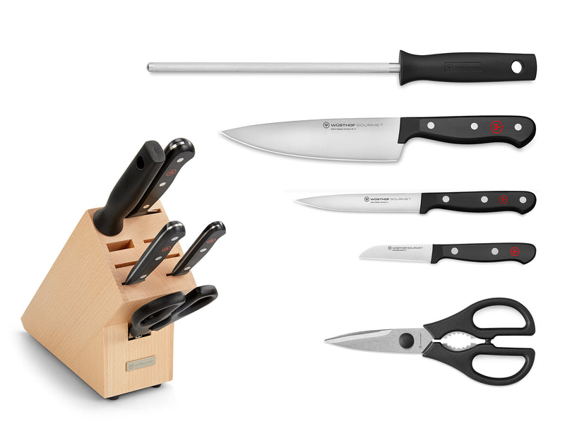 Gourmet 6-Piece Knife Block Set