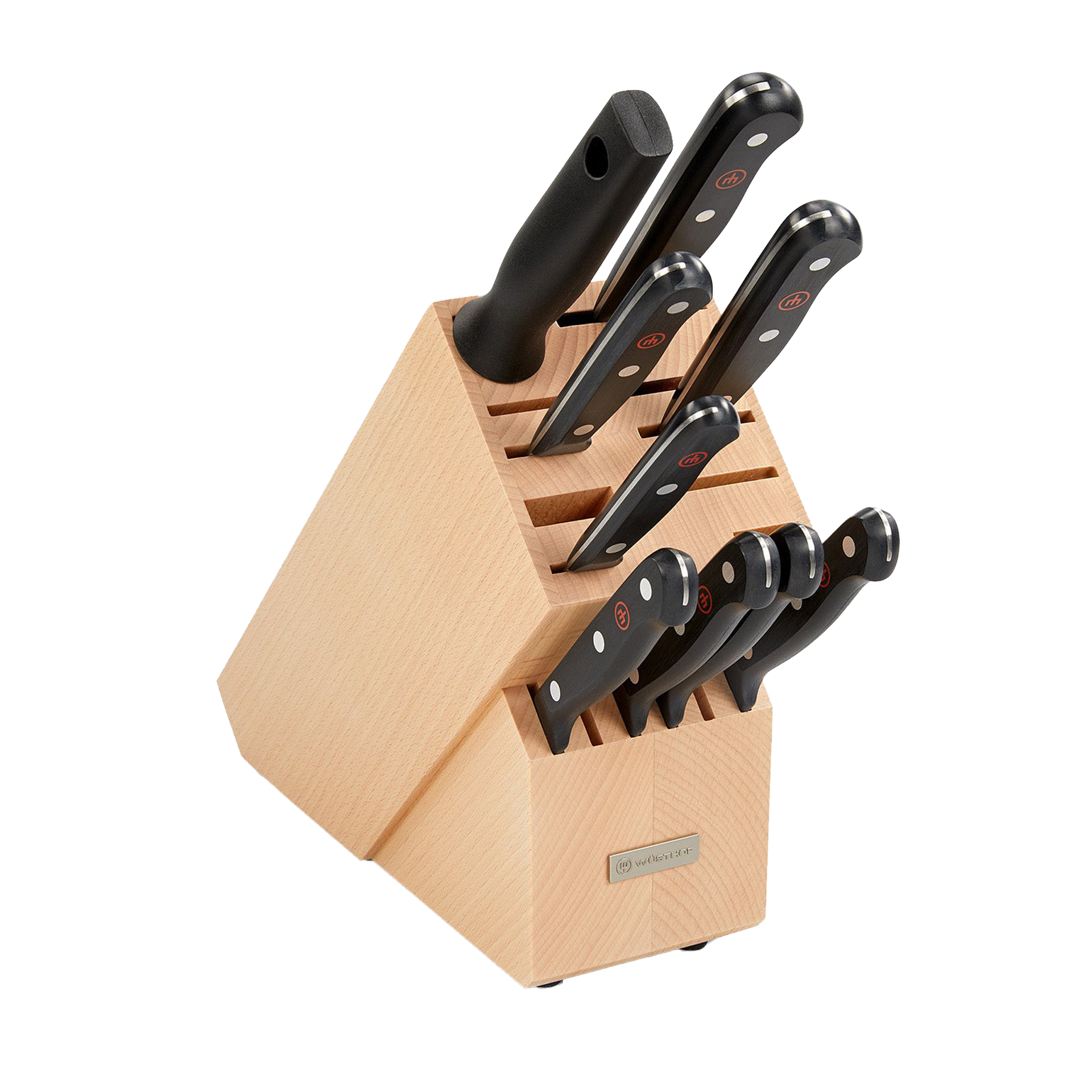 Gourmet Knife block with 9 items