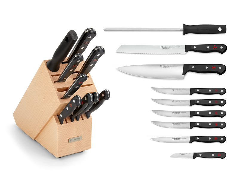 Gourmet 9-Piece Knife Block Set