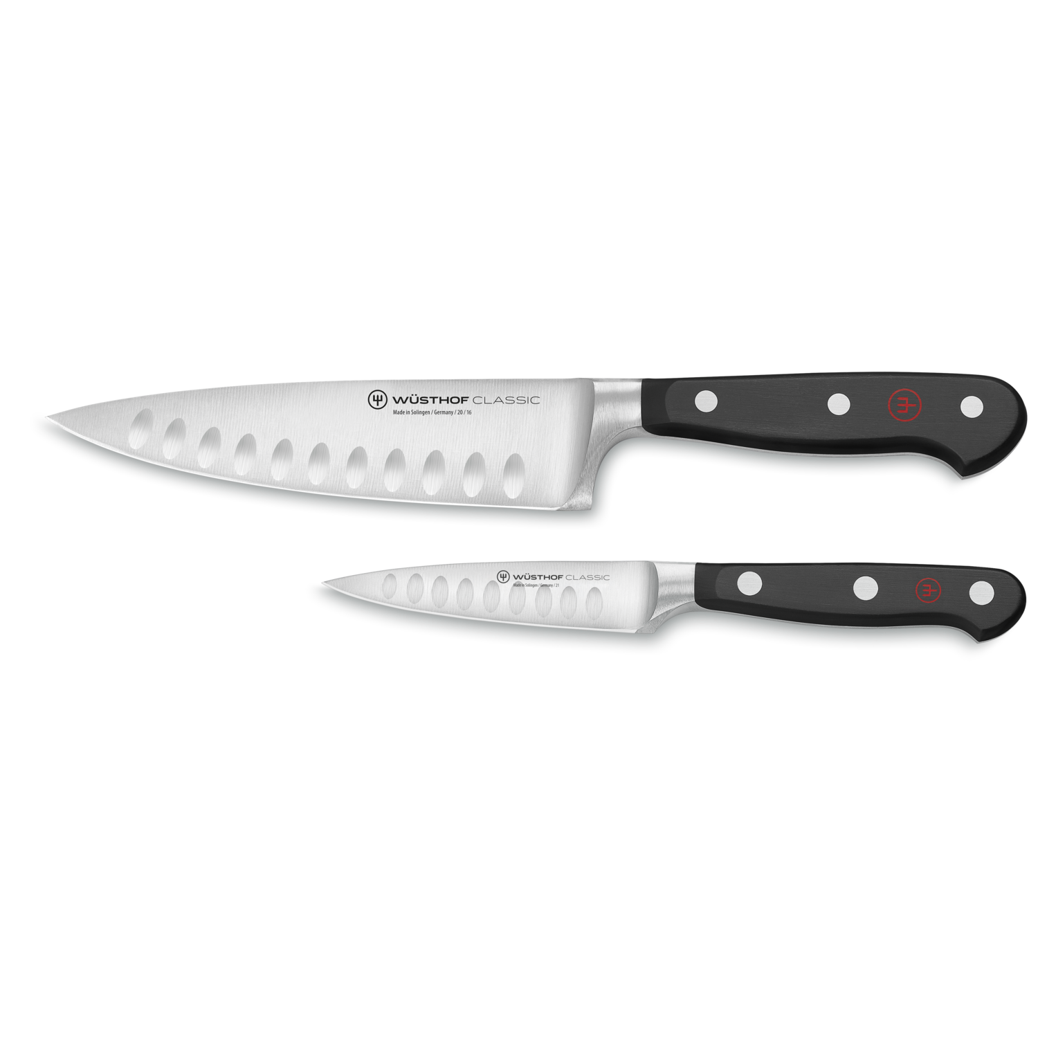 Classic 2-Piece Hollow Edge Chef's Knife Set