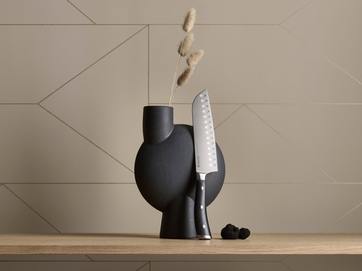 WÜSTHOF Classic Ikon 7 Hollow Edge Santoku"