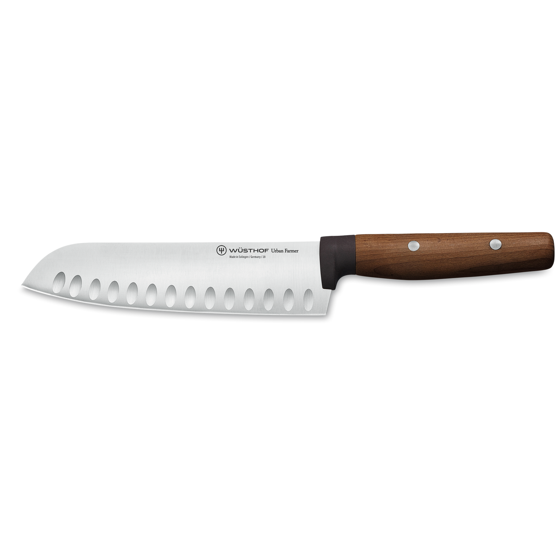 Urban Farmer Santoku with Hollow Edge 17 cm | 7 inch