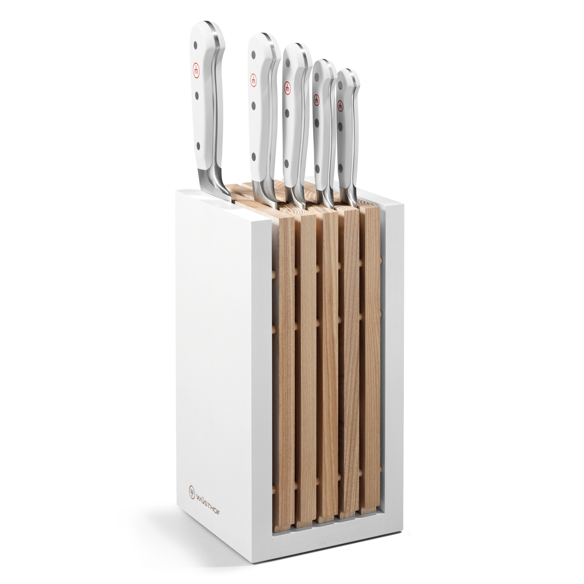 Classic 6-piece Knife Block Set with Bread Knife