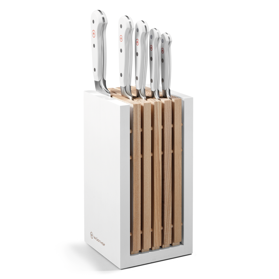 Classic 6-piece Knife Block Set with Bread Knife