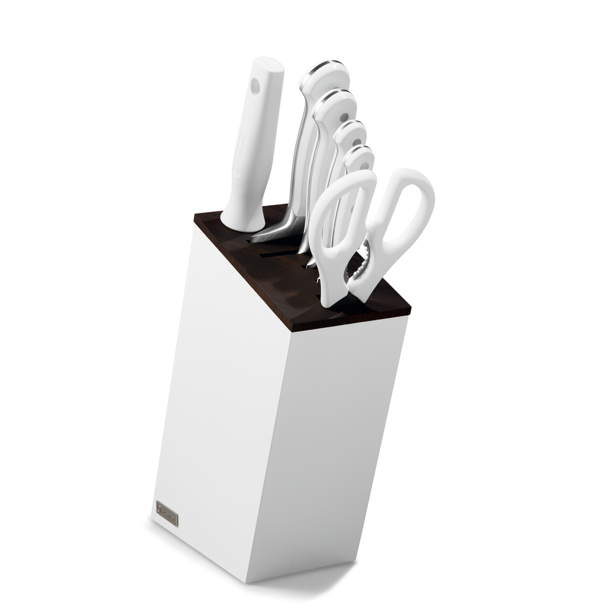 Classic 7-piece Knife Block Set with Santoku