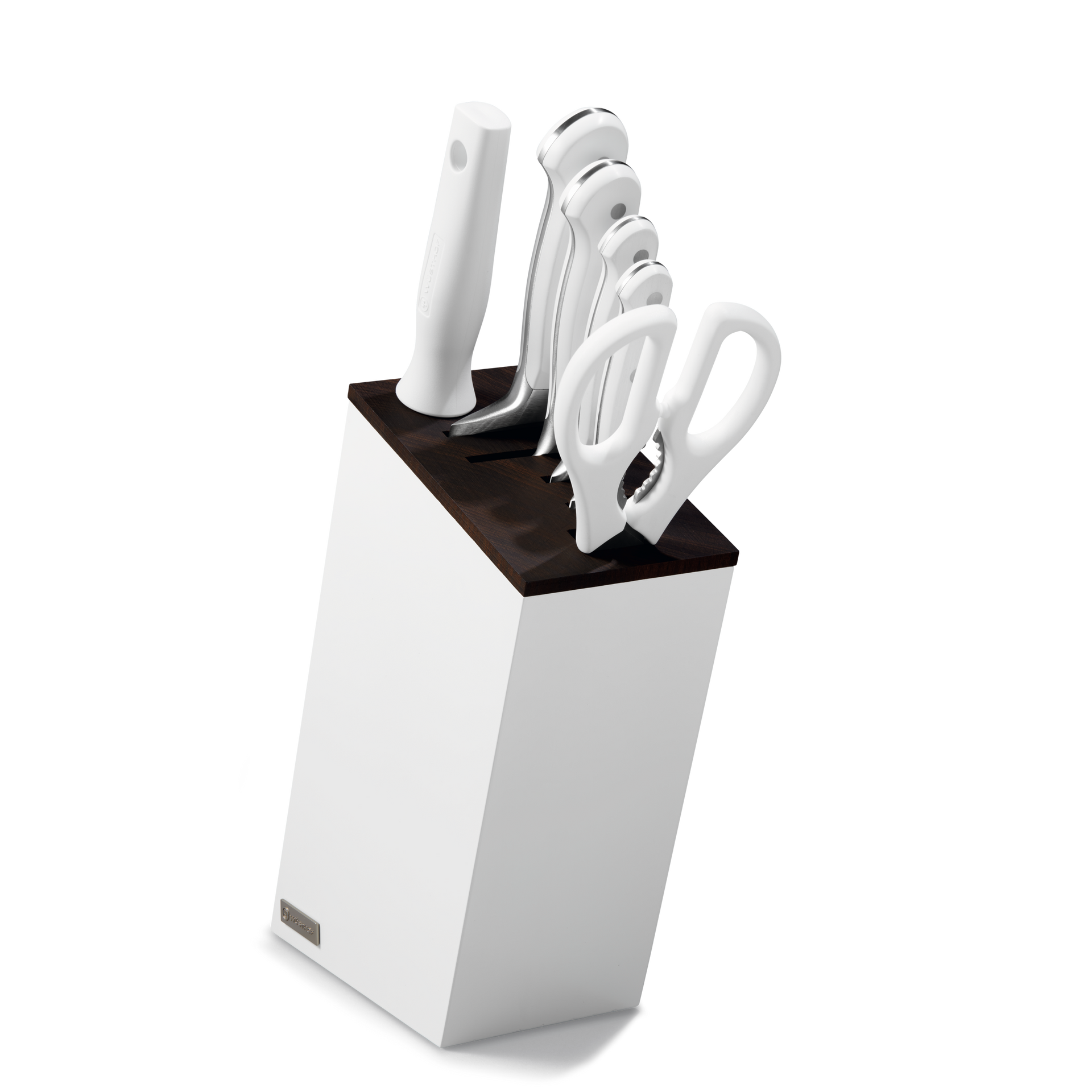 Classic 7-piece Knife Block Set with Santoku