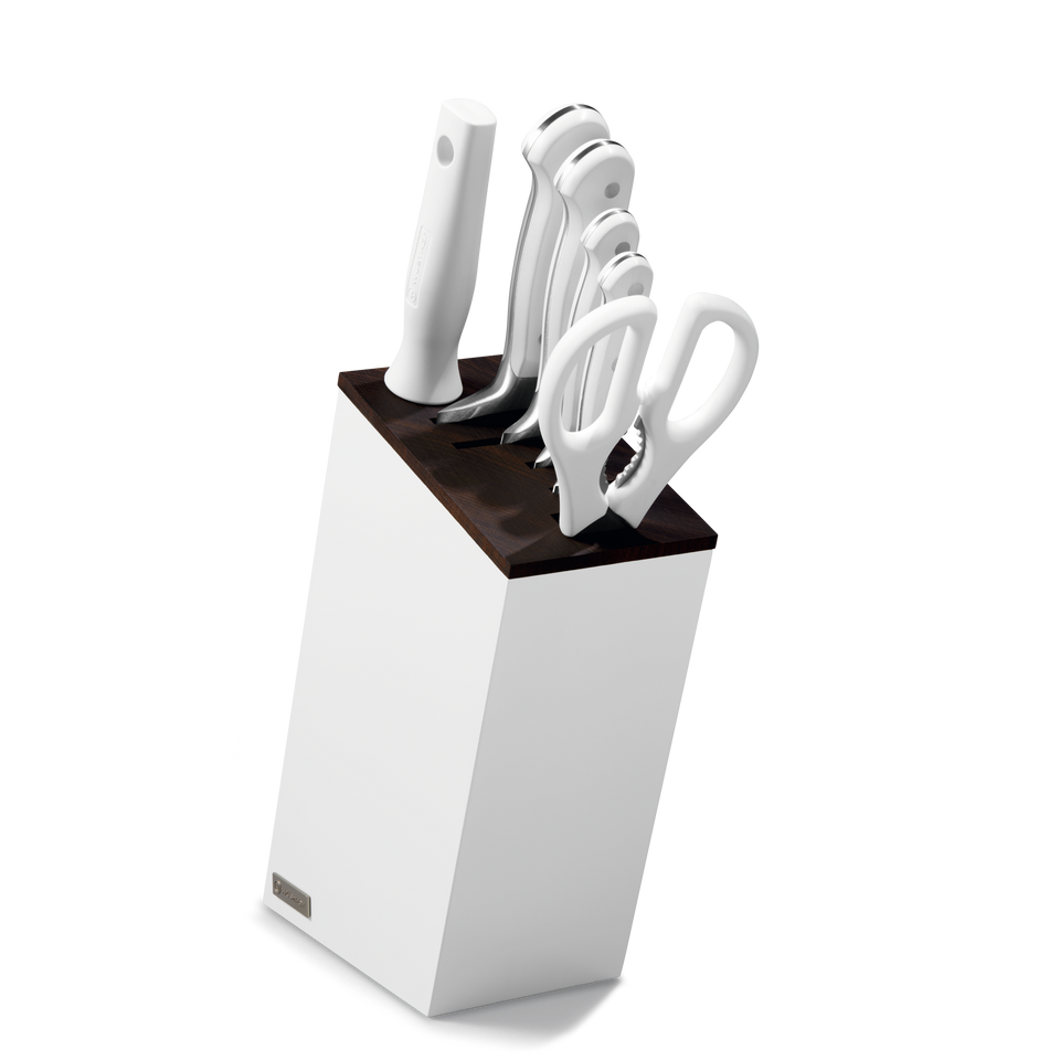 Classic 7-piece Knife Block Set with Bread Knife