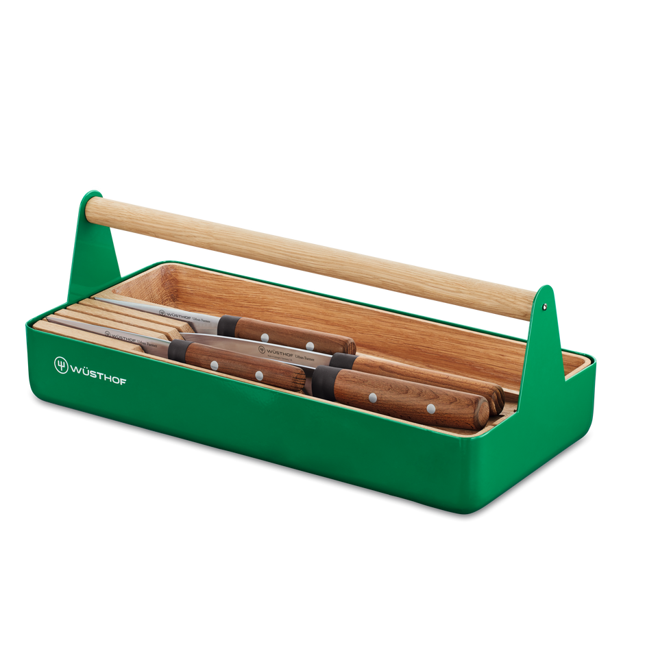 Urban Farmer Tool Basket with 4 pcs.