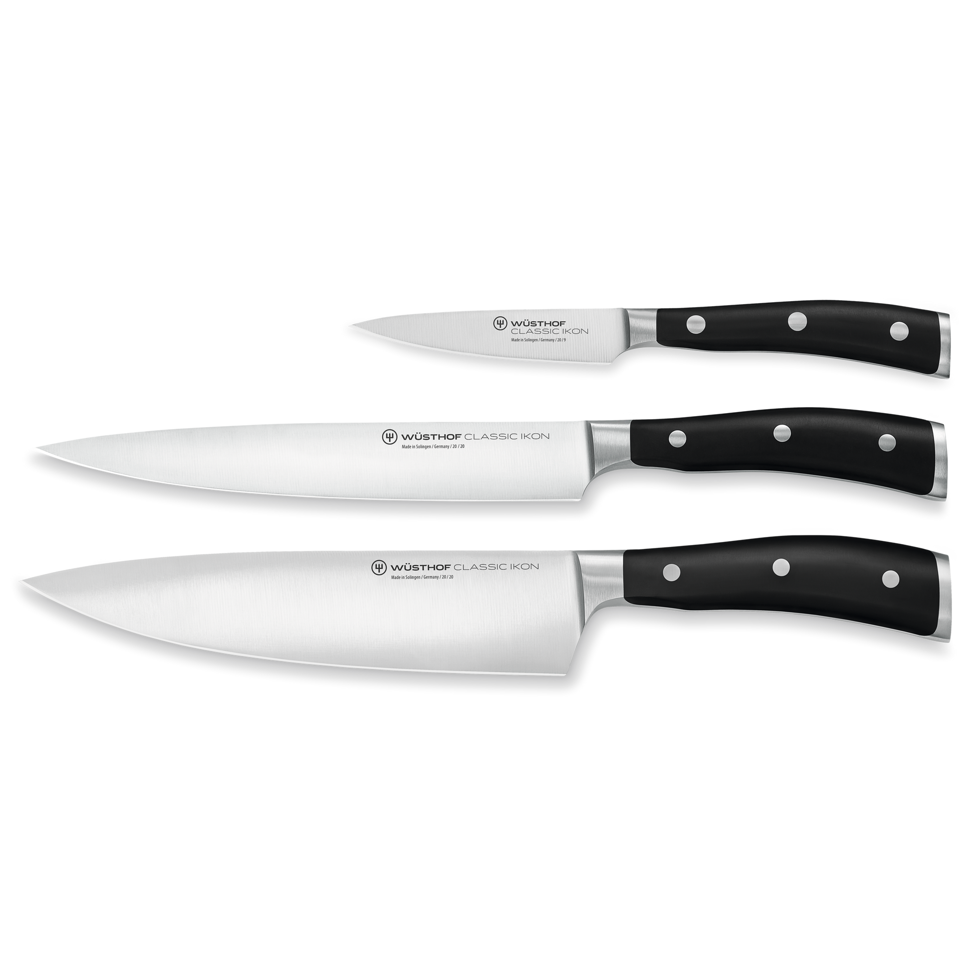 Classic Ikon 3-piece Chef's Knife Set