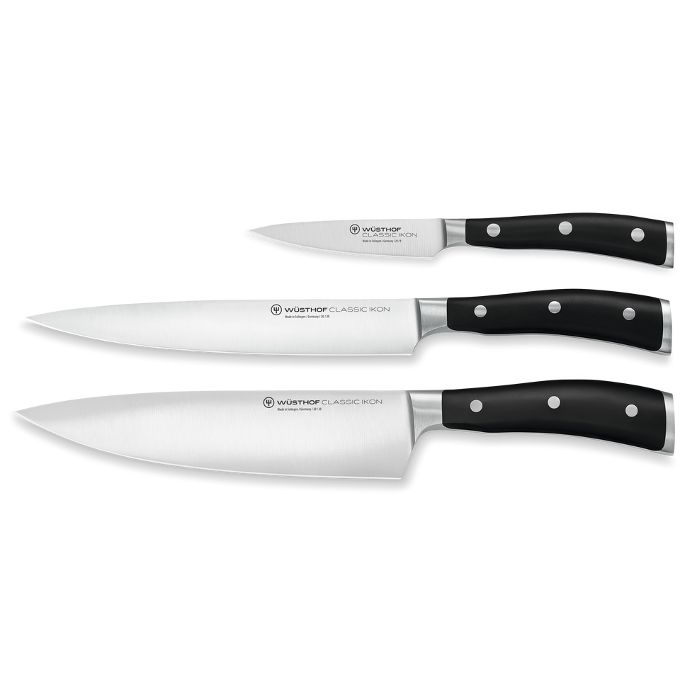 Classic Ikon 3-piece Chef's Knife Set