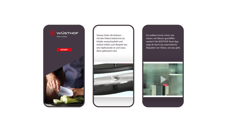 WÜSTHOF Book and Book App: Beyond Blades - German Version