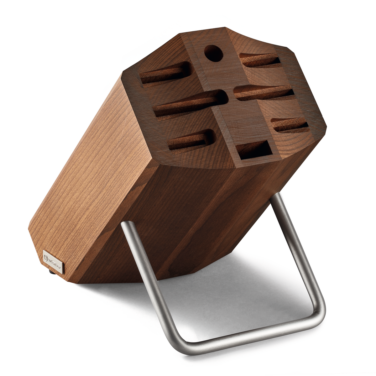 8-slot Knife Block | Heat Treated Beech