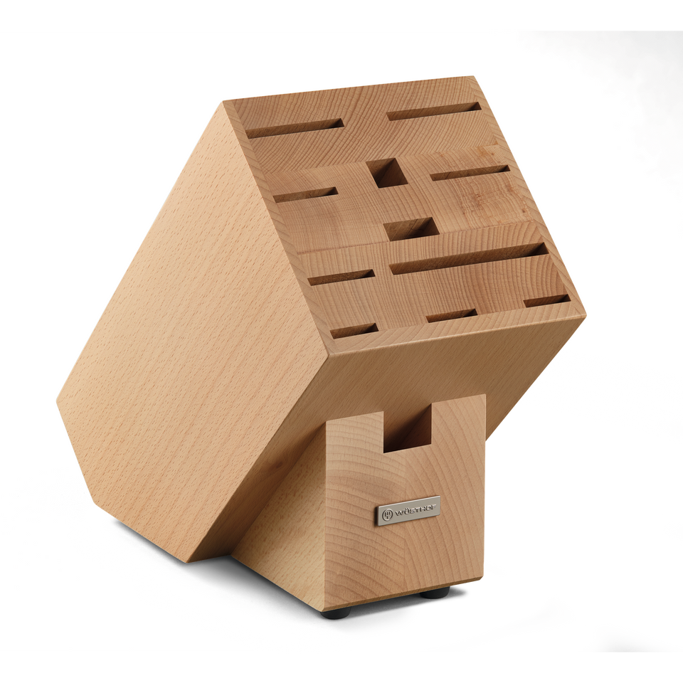 12-slot Knife Block | Beech