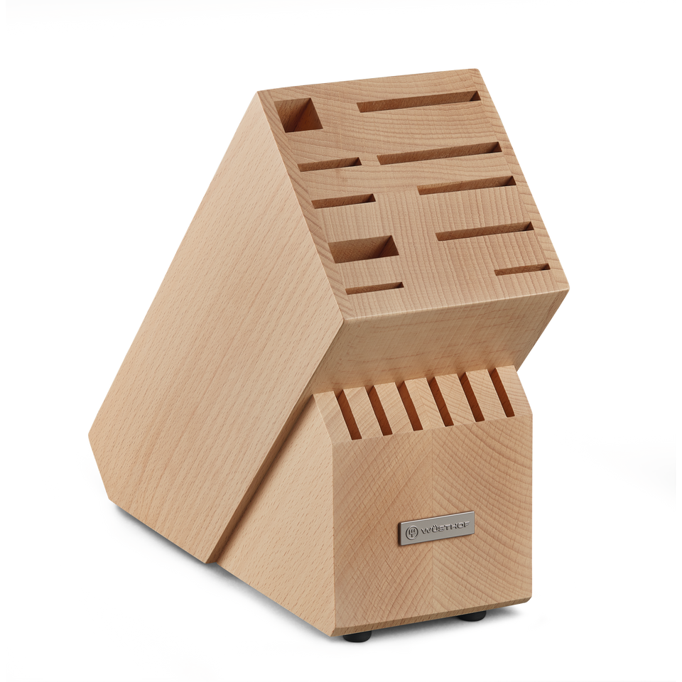16-slot Knife Block | Beech