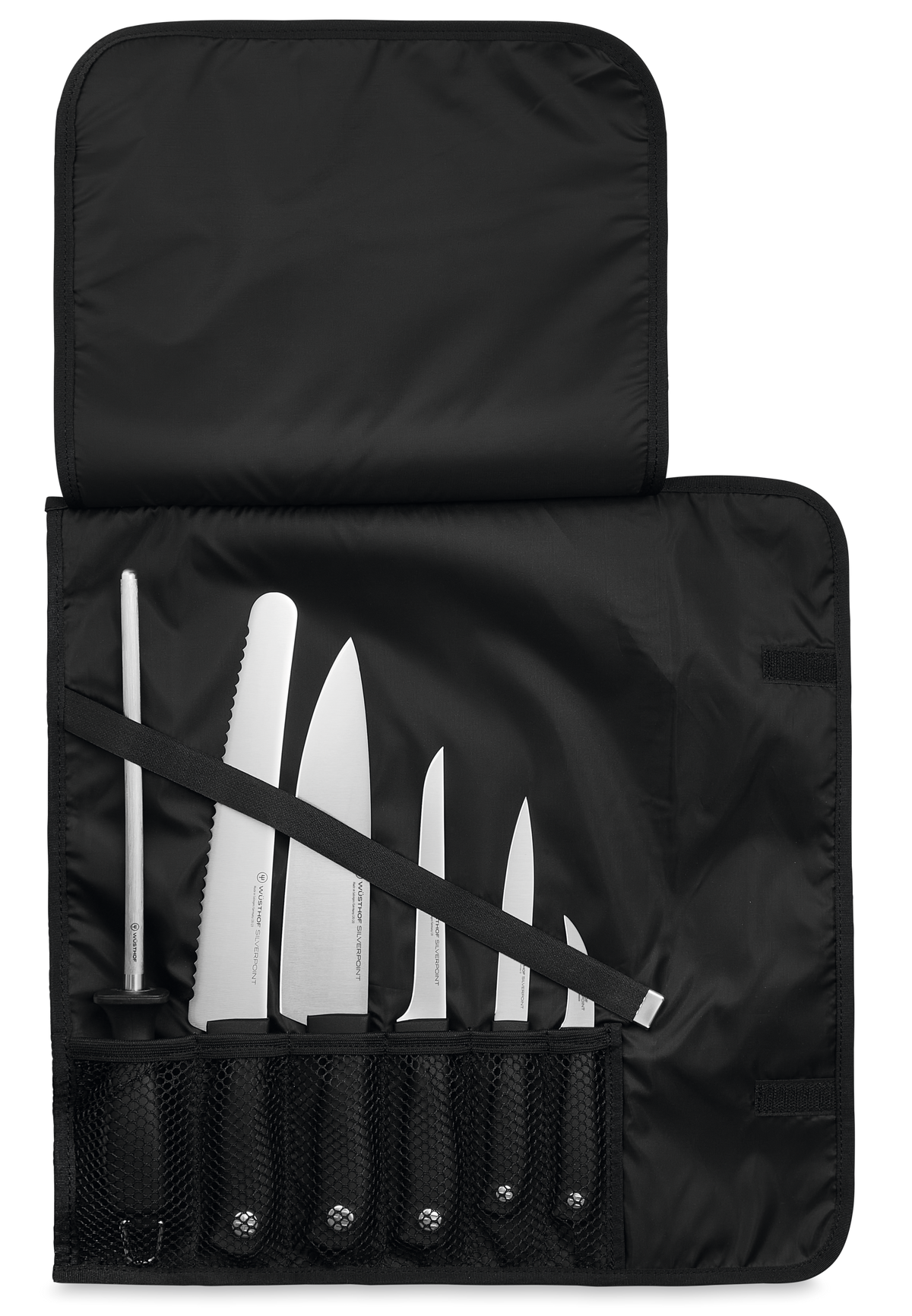 6-slot Knife Roll | Synthetic Leather Nylon