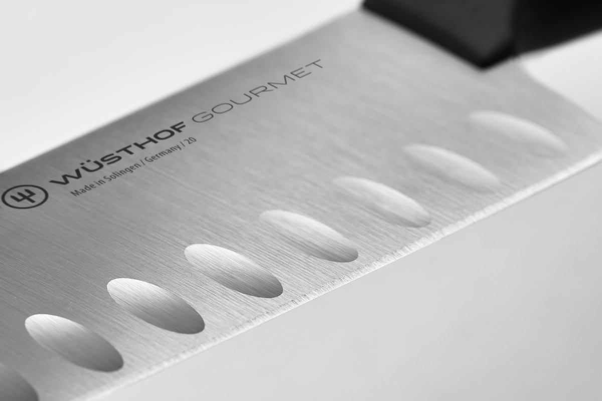 Gourmet Santoku with Hollow Edge 17 cm | 7 inch