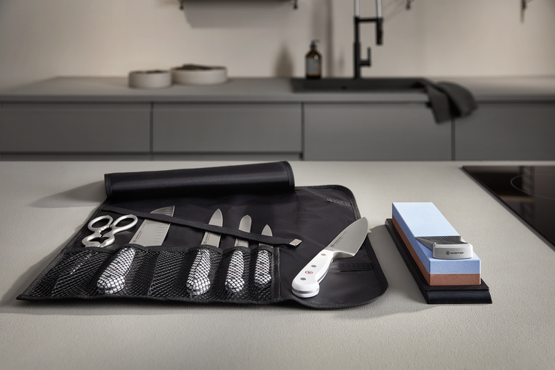 6-slot Knife Roll | Synthetic Leather Nylon